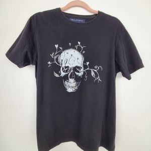 FRENCH CONNECTION Skull Graphic Tee
